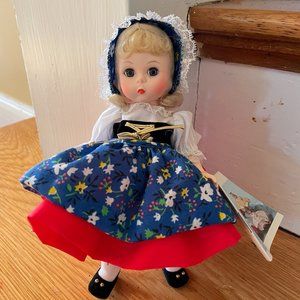 New in Box, Madame Alexander Doll, Gretel, #454, 8" Tall